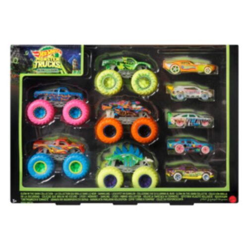 Hot Wheels monster truck glow in the dark collectie