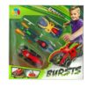 afschietautoset 4 delig 3 assorti (assortiment – willekeurige uitvoering)