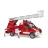 Bruder Brandweerauto met Ladder en Waterpomp +Licht en Geluid
