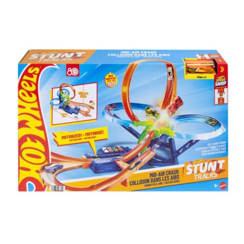 Hot Wheels trackset mid-air-multi crash