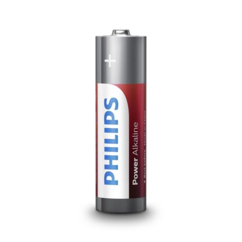 Batterij Philips AA 4 stuks Power Alkaline