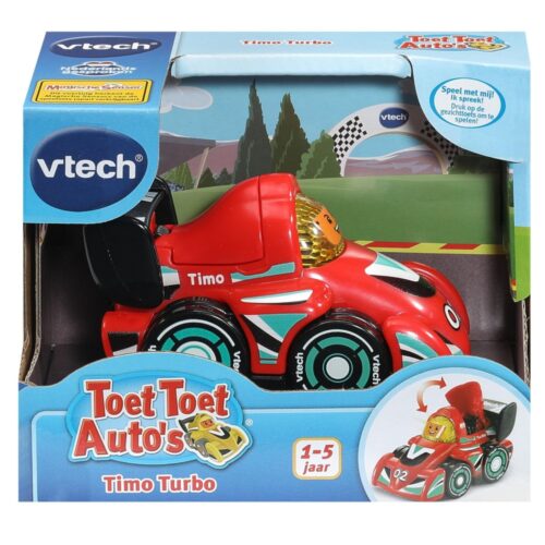 Premium Collectie Vtech Toet Toet Timo Turbo Rood