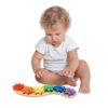 Jipy Discover regenboog rups 6 gekleurde tandwielen
