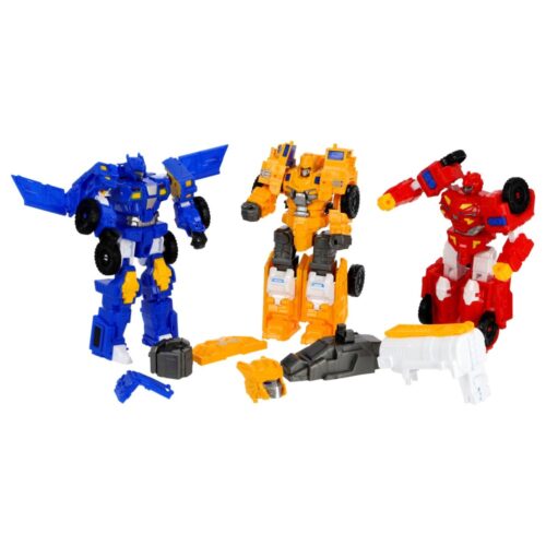 Mega set robot transformeer 3dlg blauw
