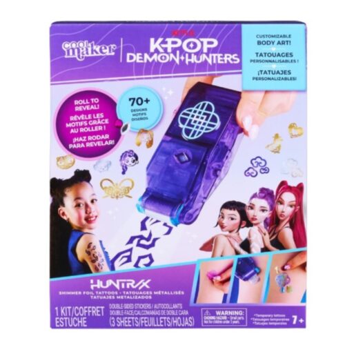 Cool Maker Kpop Demon Hunters Tattoo Activity Kit