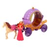 Prinsessen koets met paard en prinses 3 assorti (assortiment – willekeurige uitvoering)