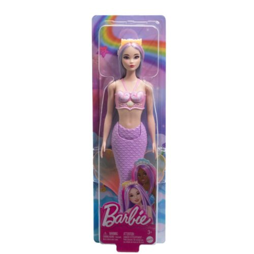 Barbie Fantasy basis zeemeermin paars haar