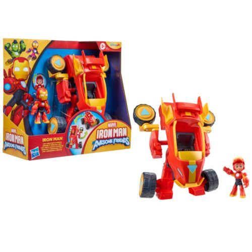 Avengers ironman & friends 2in1 mech assorti (assortiment – willekeurige uitvoering)