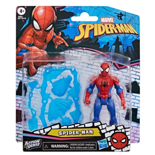 Marvel Spiderman Actionverse Fig With Gear Asst (assortiment – willekeurige uitvoering)