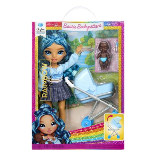 Rainbow High Jr High Bestie Babysitters Fashion Doll Skyler