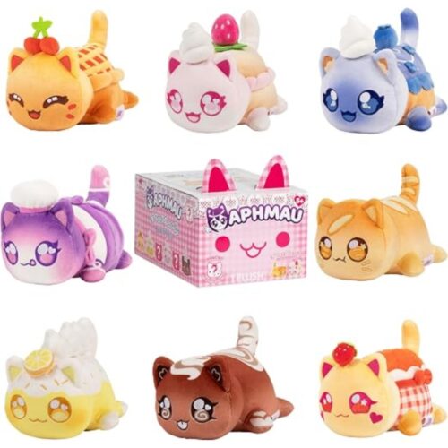 Aphmau 15cm mystery meemeow plush series 10 bakery (assortiment – willekeurige uitvoering)