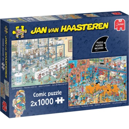 Puzzel Jan van Haasteren Hop Hop Overal Sop (2 x 1000)