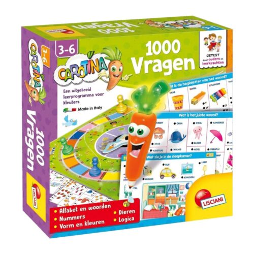 Carotina sprekende pen 1000 vragen quiz