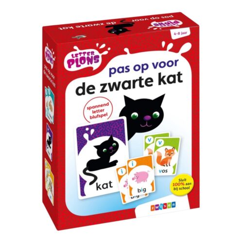 Letterplons Pas Op Voor De Zwarte Kat