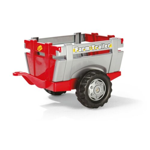 Aanhanger Rolly Toys Rood/Zilver