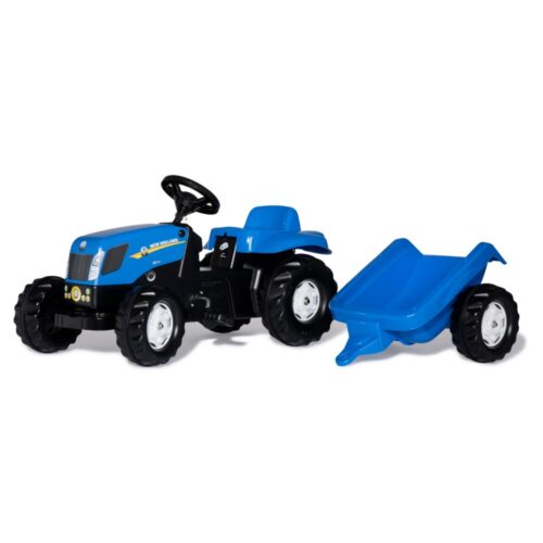 Traptractor RollyKid New Holland Met Aanhanger