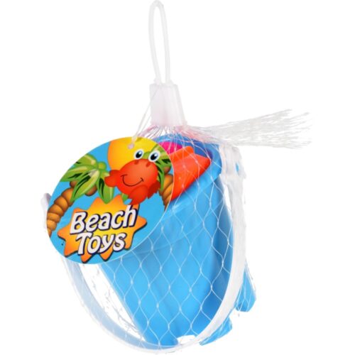 Strandspeelgoedemmertje 7-delig 2 assorti (assortiment – willekeurige uitvoering)