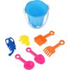 Strandspeelgoedemmertje 7-delig 2 assorti (assortiment – willekeurige uitvoering)
