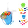 Strandspeelgoedemmertje 7-delig 2 assorti (assortiment – willekeurige uitvoering)