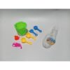 Strandspeelgoedemmertje 7-delig 2 assorti (assortiment – willekeurige uitvoering)