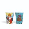 Sinterklaas Papieren Bekers 210 ML 8 Stuks