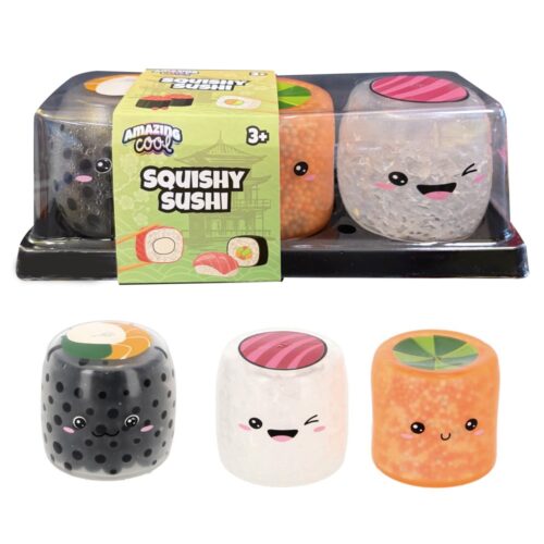 Amazing Cool sushi squeeze set 3 delig
