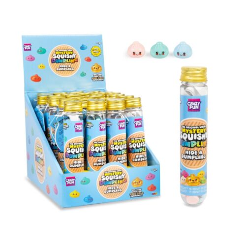 Crazy fun hide a dumpling tiny 35 stuks in buisje assorti (assortiment – willekeurige uitvoering)