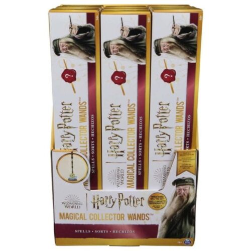 Spel Harry Potter magical collector wand assorti (assortiment – willekeurige uitvoering)