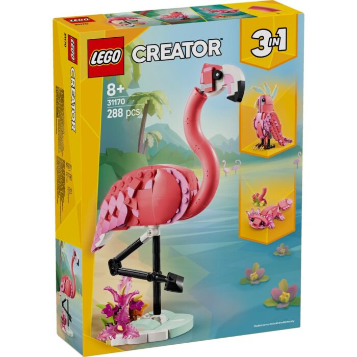 LEGO 31170 Creator Wilde Dieren: Roze Flamingo