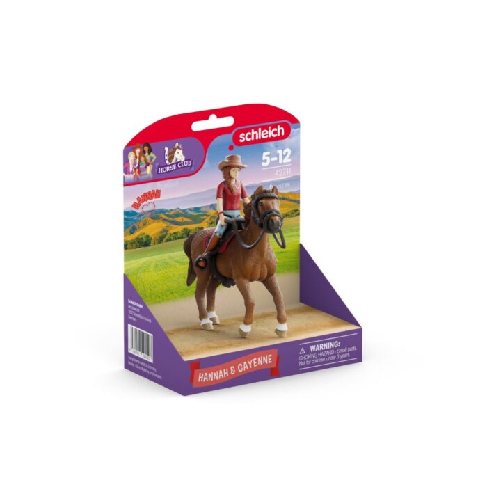 Schleich 42711 Horse Club Hannah & Cayenne