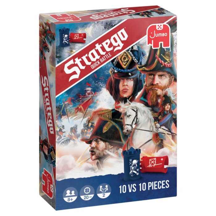 Jumbo kaartspel Stratego Quick Battle