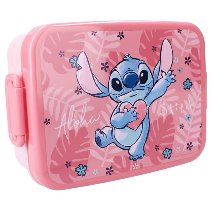 Stitch Lunchbox Roze Aloha