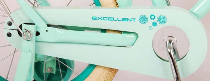 Volare Excellent Kinderfiets - Meisjes - 16 inch - Groen - 95% afgemonteerd - Afbeelding 13